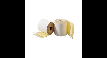 Duplo-printerrol 76x70x12 wit/geel