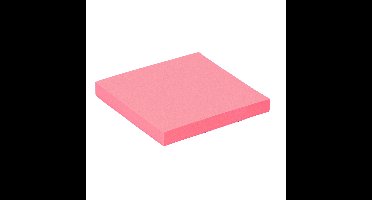 Memoblok Quantore 76x76mm roze 100 vel