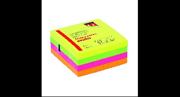 Memoblok quantore 76x76mm sticky neon ass