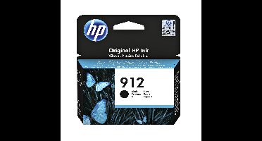 HP 912 originele zwarte inktcartridge