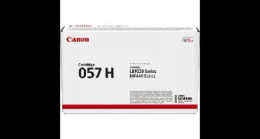 Canon 057H tonercartridge 1 stuk(s) Origineel Zwart