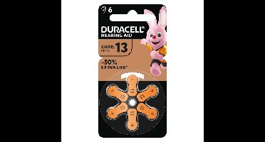 Duracell DA13 ACUSTICA Wegwerpbatterij Zink-lucht | 10 stuks