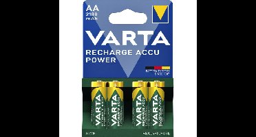 Batterij oplaadbaar varta 4x aa 2100mah