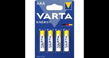 Batterij varta energy 4x aaa | 10 stuks
