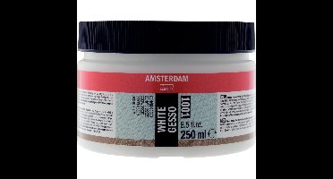 Amsterdam witte gesso, fles van 250 ml
