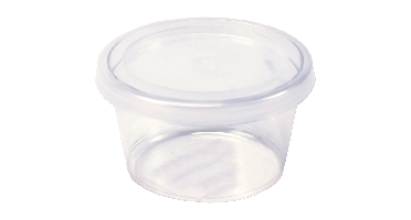 Bak | PS | 30ml | kunststof cup | 30mm | transparant | 1000 stuks