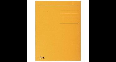 Exacompta dossiermap Foldyne ft 24 x 32 cm (voor ft A4), oranje, doos van 50 stuks