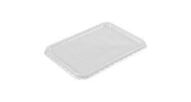 Deksel | kilobak | PP | rechthoekig | 180x135x transparant | 400 stuks