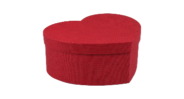 Geschenkdoos | Heart Shape | karton | 20x25x10cm | rood | 16 stuks