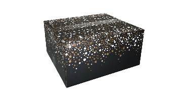 Geschenkdoos | Party Spot-On | golfkarton | 35x31x17cm | 50 stuks