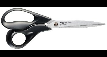 Maped schaar Advanced, ft 21 cm, rechts, scherpe punt, RVS, zwart, blister van 1 stuk