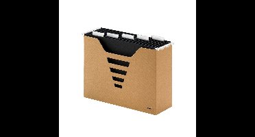 Hangmappenbox kraft line a4 + 5 hangmappen
