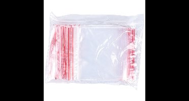 OFFICE products gripsealzakje, transparant, pak van 100 stuks, 230 x 320 mm