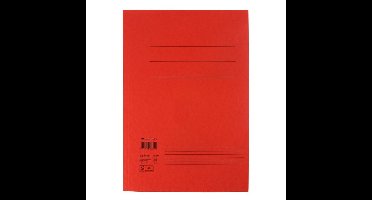 Dossiermap quantore fo 250gr rood | 50 stuks