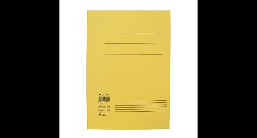 Dossiermap quantore fo 250gr geel | 10 stuks