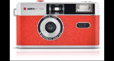 AgfaPhoto retro analoog fototoestel, 35mm, rood