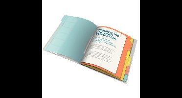 Esselte 626255 sorteermap Meerkleurig Polypropyleen (PP)