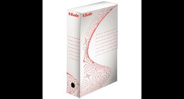 Archiefdoos esselte boxycolor 80mm 352x250mm wit | 25 stuks
