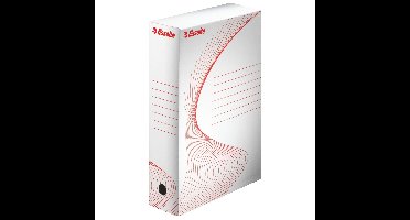 Archiefdoos esselte boxy 80mm 250x352mm wit