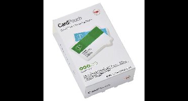 Lamineerhoes gbc creditcard 54x86mm 2x125micron