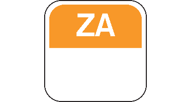 Label | Daglabel za | papier | 19x19mm | oranje