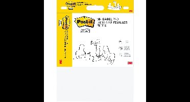 Post-it mini meeting chart, ft 45,7 cm x 38,1 cm, blanco