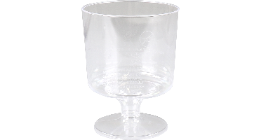 Glas | wijnglas | met voet | pS | 170ml | 86mm | glashelder | 540 stuks