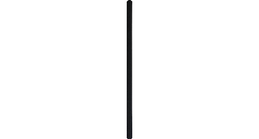 Rietje | drinkrietje | papier | 230mm | Ø7mm | zwart | 4500 stuks