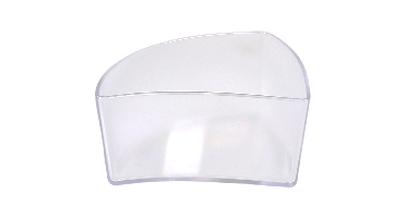 Ornamin Inzet | schaal | 150ml | SAN | glashelder | 10 stuks