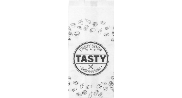 Zak | Snackzak | Ersatzpapier | Nr. 1 | 9.5/ 3 |25x22cm | TASTY | wit | 5 kg