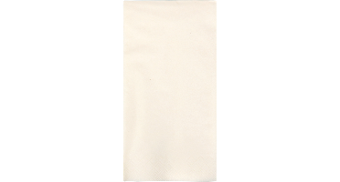 Servet | 1/8 vouw | 3-laags | 40x40cm | cellulose | crème | 1500 stuks