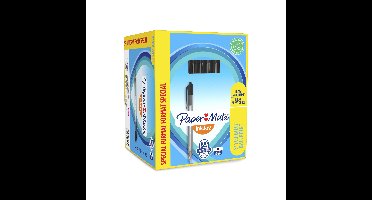 Balpen papermate inkjoy 100rt valuepack m zwart