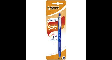 Balpen bic atlantis soft clic m blauw | 20 stuks
