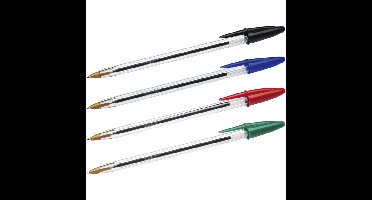 Balpen bic cristal m rood