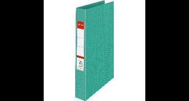 Esselte Colour'Breeze ringmap, 2 ringen, PP, ft A4, met harde kaft, groen