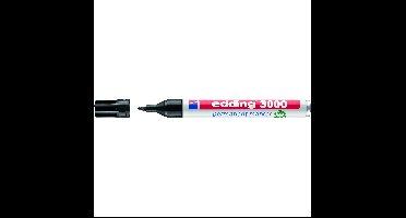 Viltstift edding 3000 rond 1.5-3mm zwart | 600 stuks