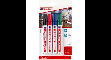 Viltstift edding 3300 schuin 1-5mm assorti | 10 stuks