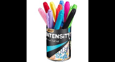 Viltstift bic intensity rond m assorti