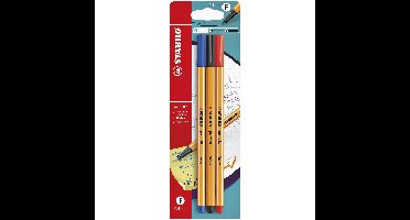 STABILO 4006381102131 fijnschrijver Meerkleurig 3 stuk(s)