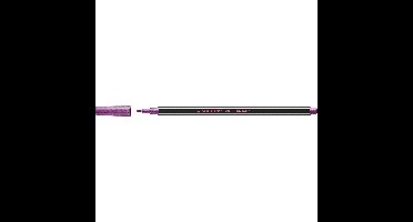 STABILO Pen 68 metallic, premium viltstift, metallic roze, per stuk