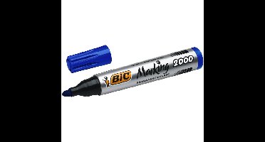 Viltstift bic 2000 ecolutions rond l blauw | 12 stuks