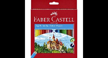 Kleurpotlood faber-castell 24st assorti