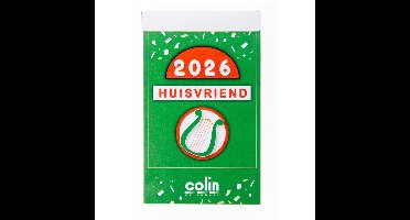 Dagblokkalender Huisvriend 2026