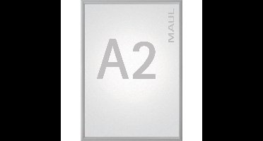 MAUL clicklijst standaard, lijst 25mm A2, zilverkleurig posterframe