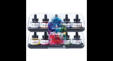 Inkt talens ecoline pipet additional set 10 ass