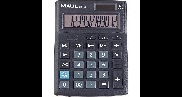 MAUL bureaurekenmachine MC 12, zwart