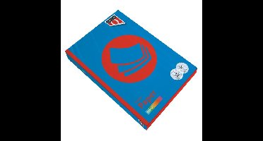Kopieerpapier quantore colour a4 160gr diepblauw | 5 stuks