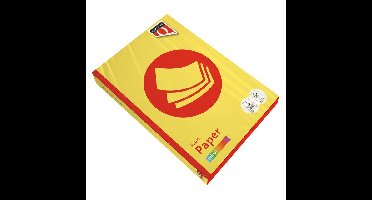 Kopieerpapier quantore colour a4 160gr zwavelgeel