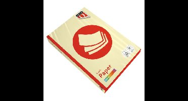 Kopieerpapier quantore colour a4 160gr kanariegeel | 5 stuks