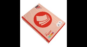 Kopieerpapier quantore colour a4 120gr zalm | 5 stuks